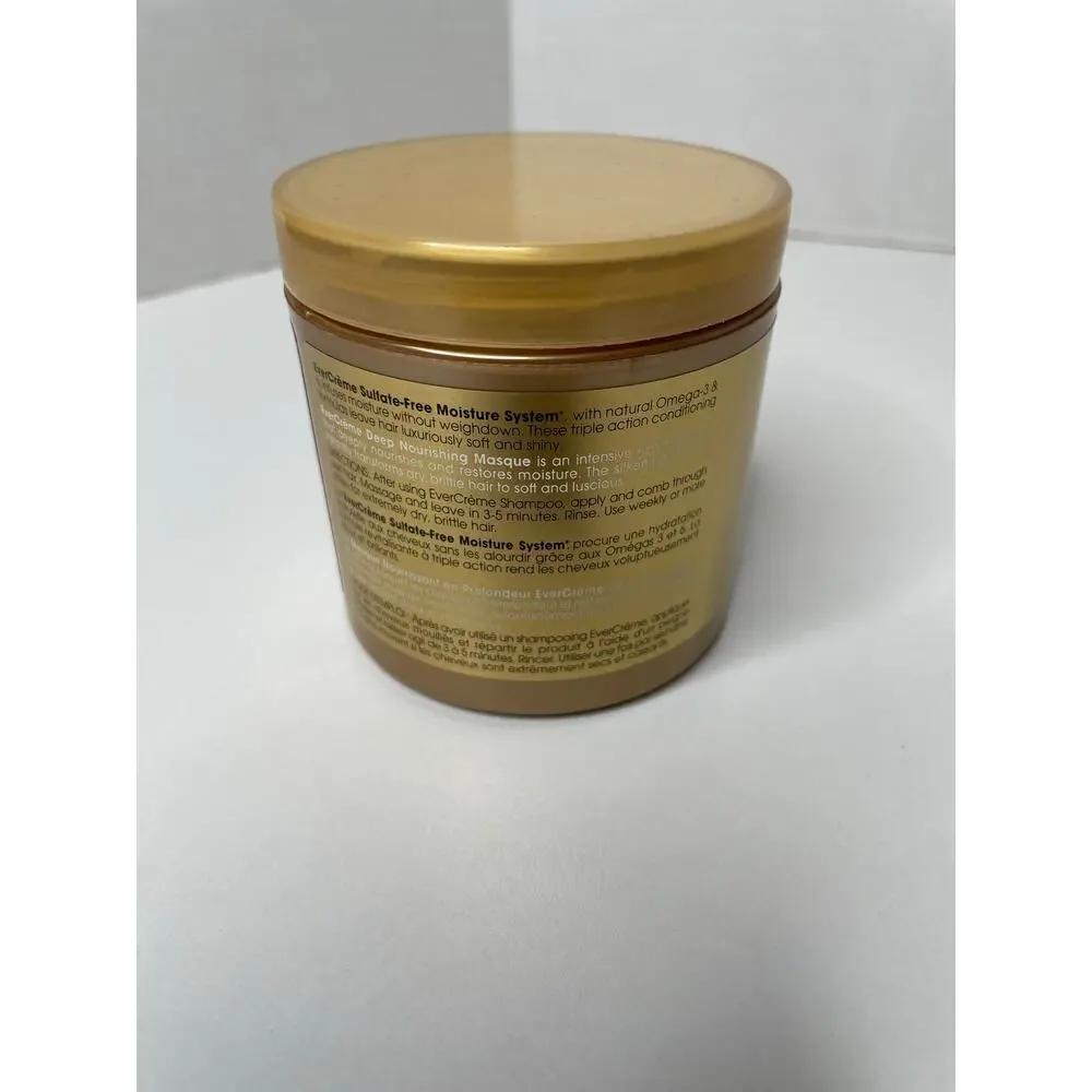 NEW L'Oreal EverCreme Deep Nourishing Hair Masque Sulfate Free